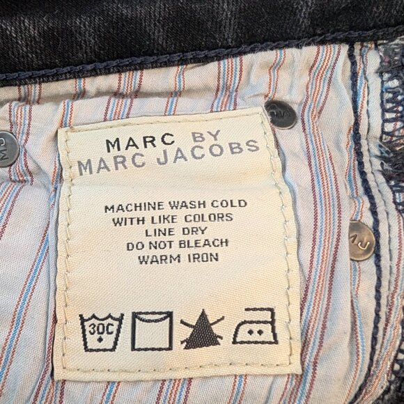 Marc by Marc Jacobs Chrissie 003 low rise skinny leg stretch jeans Black Size 28 - Picture 8 of 11